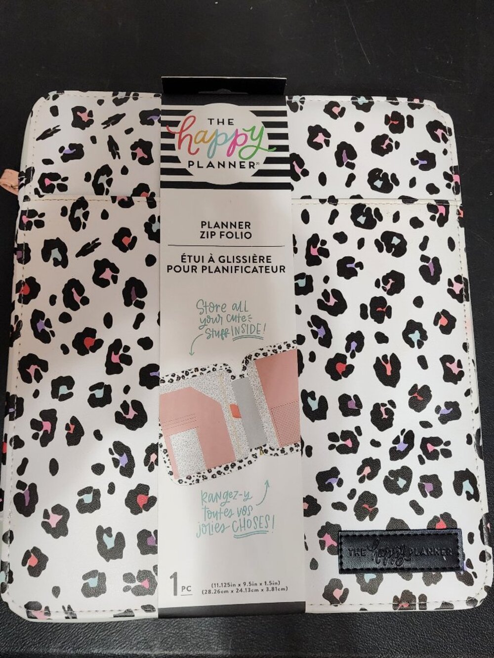 Zip Folio  Classic Happy Planner- NWT